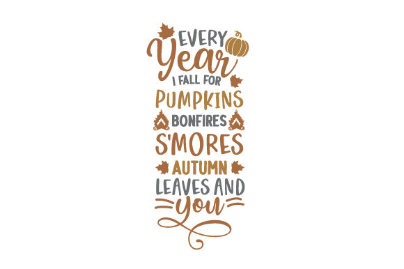 Every Year I Fall for Autumn Embroidery