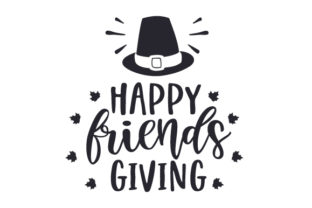 Happy Friends Giving: A Warm Embroidery Design for Thoughtful Projects