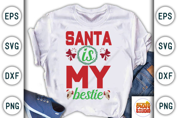 Santa Is My Bestie: A Festive Embroidery Design Review