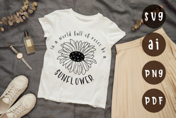 Sunflowers SVG Sunflower with Quote SVG Review