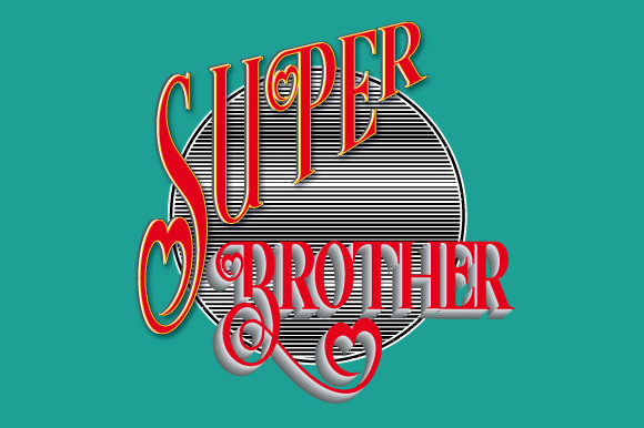 Super Brother Quote Vector Illustration: A Designer’s Review